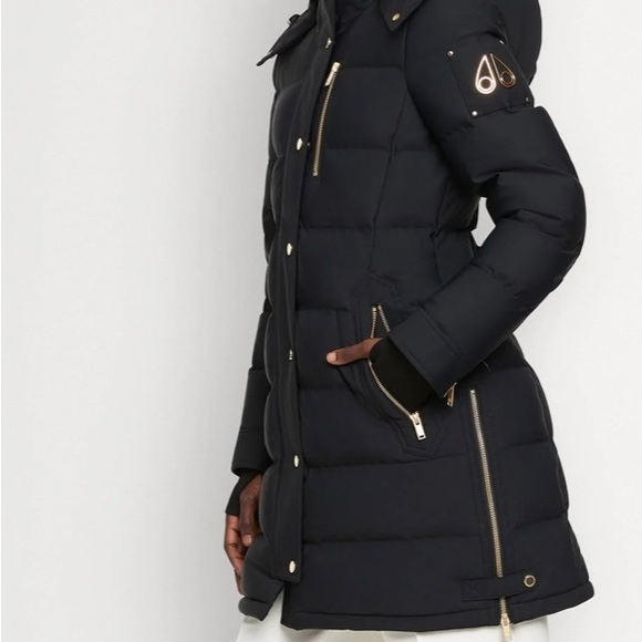 Moose Knuckles Jackets & Blazers - Moose knuckles GOLD WATERSHED PARKA SHEARLING in color black